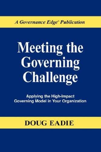 Tapa de Meeting the Governing Challenge