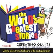 Tapa de The World's Greatest Stories Vol. 6 Defeating Giants NIV