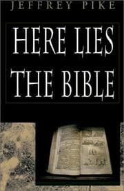 Tapa de Here Lies the Bible