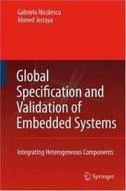 Tapa de Global specification and validation of embedded systems