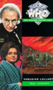 Tapa de Venusian Lullaby (Dr Who