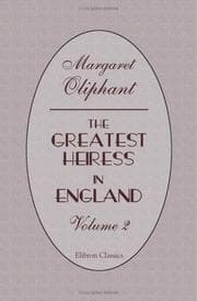 Tapa de The Greatest Heiress in England