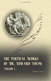 Tapa de The Poetical Works of Dr. Edward Young