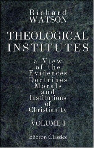 Tapa de Theological Institutes