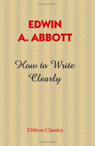 Tapa de How to write clearly