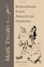 Tapa de Selections from American Humour