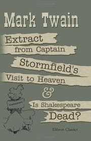 Tapa de Works (Extract from Captain Stormfield's Visit to Heaven / Is Shakespeare Dead?)