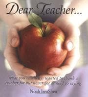Tapa de Dear Teacher