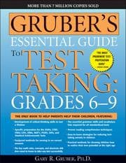 Tapa de Gruber's essential guide to test taking, grades 6-9