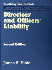 Tapa de Directors & Officers Liability