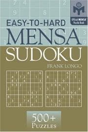 Tapa de Easy-to-Hard Mensa Sudoku