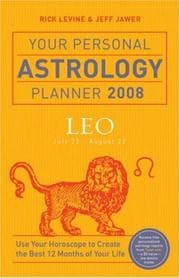 Tapa de Your Personal Astrology Planner 2008 - Leo