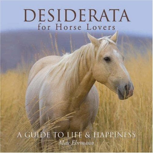 Tapa de Desiderata for Horse Lovers