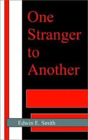 Tapa de One Stranger to Another