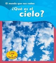 Tapa de Que es el Cielo?/ What is the Sky?