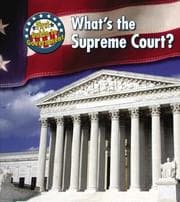 Tapa de What's the Supreme Court? (First Guide to Government)