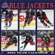 Tapa de Columbus Blue Jackets 2004 16-month wall calendar