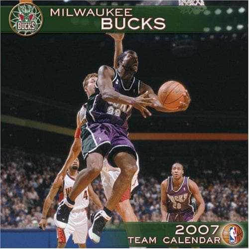 Tapa de Milwaukee Bucks 2007 Calendar