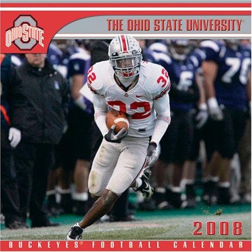Tapa de Ohio State Buckeyes 2008 Wall Calendar
