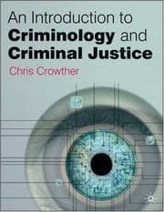 Tapa de An introduction to criminology and criminal justice