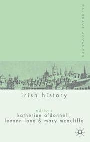 Tapa de Palgrave Advances in Irish History