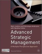 Tapa de Advanced Strategic Management