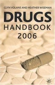 Tapa de Drugs handbook 2006