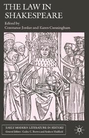 Tapa de The law in Shakespeare