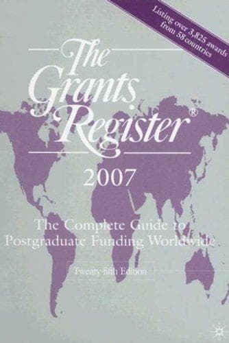 Tapa de The Grants Register 2007