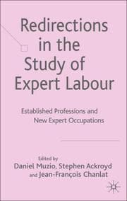 Tapa de Redirections in the study of expert labour