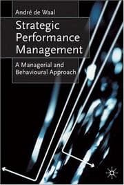 Tapa de Strategic Performance Management