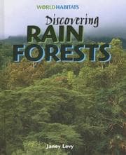Tapa de Discovering Rain Forests (World Habitats)