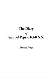 Tapa de The Diary of Samuel Pepys, 1660 N.S