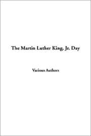 Tapa de The Martin Luther King, Jr. Day