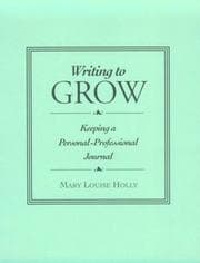 Tapa de Writing to grow