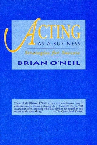 Tapa de Acting as a Business