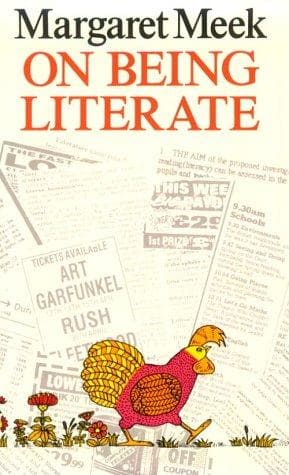 Tapa de On being literate
