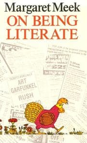 Tapa de On being literate