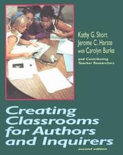 Tapa de Creating classrooms for authors and inquirers