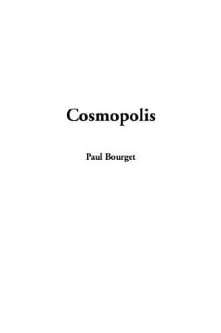 Tapa de Cosmopolis