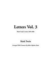 Tapa de The Letters Of Mark Twain Vol.3