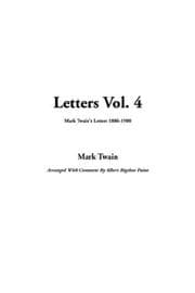 Tapa de The Letters of Mark Twain Vol.4
