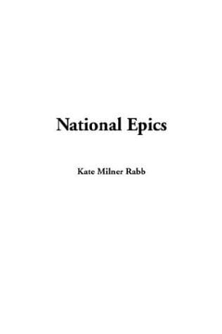 Tapa de National Epics
