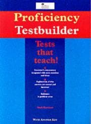 Tapa de Proficiency Testbuilder 1 - With Key