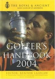 Tapa de Royal & Ancient Golfer's Handbook 2004