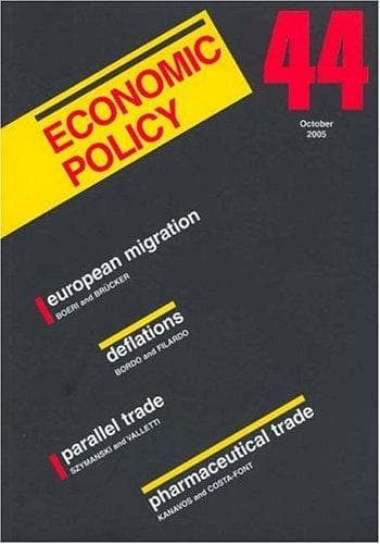 Tapa de Economic Policy 44