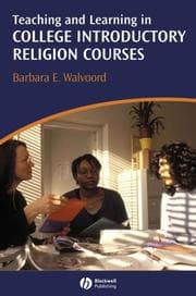 Tapa de Teaching and Learning in College Introductory Religion Courses