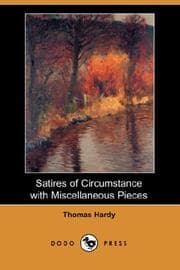 Tapa de Satires of Circumstance with Miscellaneous Pieces