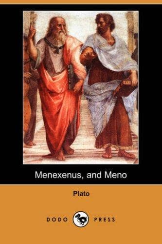 Tapa de Menexenus, and Meno