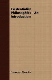 Tapa de Existentialist Philosophies - An Introduction